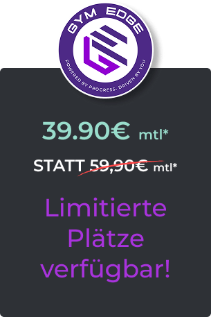 34,90€ pro Monat statt 59,90€ Limitierte Plätze verfügbar!
